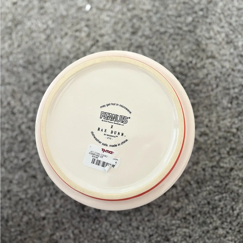Rae Dunn Peanuts Ceramic Bowl
